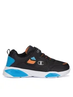 Buty dla chłopców - Champion Sneakersy WAVE PU B PS S32818-KK011 Czarny - miniaturka - grafika 1