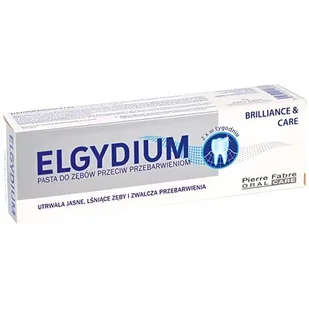 Pierre Fabre ELGYDIUM BRILLIANCE&CARE Pasta do zębów przeciw przebarwieniom 30 ml 7047013 - Pasty do zębów - miniaturka - grafika 1