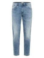 Spodnie męskie - Camel Active Dżinsy - Tapered fit - w kolorze błękitnym - miniaturka - grafika 1
