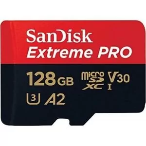 SanDisk microSDXC Extreme Pro 128GB (SDSQXCY-128G-GN6MA) - Karty pamięci - miniaturka - grafika 1