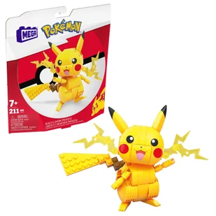 Mega Pikachu Średni. Pokemon do zbudowania Gmd31 - Klocki - miniaturka - grafika 1
