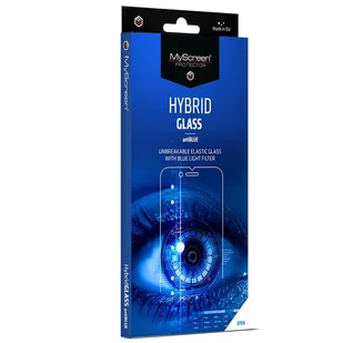 MYSCREEN Szkło Hybrydowe do Iphone 12 Pro Max - Szkła hartowane na telefon - miniaturka - grafika 2