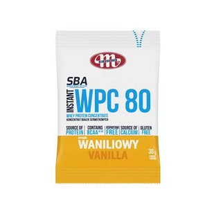 Mlekovita Instant WPC 80 SBA 30 g - Odżywki białkowe - miniaturka - grafika 1