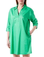 Sukienki - s.Oliver BLACK LABEL sukienka damska krótka, zielony, 40 - miniaturka - grafika 1