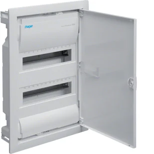 Hager volta Rozdzielnica podtynkowa 2R/24M II kl IP30 QC VDE - Rozdzielnie elektryczne - miniaturka - grafika 1