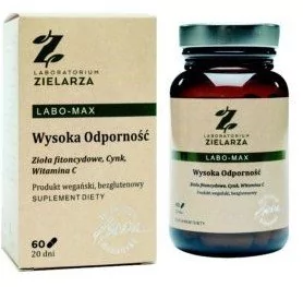 LABORATORIUM ZIELARZA LABO-Max Wysoka Odporność Laboratorium Zielarza 60 - Suplementy naturalne - miniaturka - grafika 1