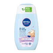 Kosmetyki kąpielowe dla dzieci - NIVEA BABY Żel 2w1 do mycia ciała i włosów na dobranoc 200 ml - miniaturka - grafika 1