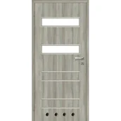 Drzwi wewnętrzne - Drzwi wewnętrzne Milano 70L Dąb Skandynawski lakierowany 2 zawiasy - miniaturka - grafika 1