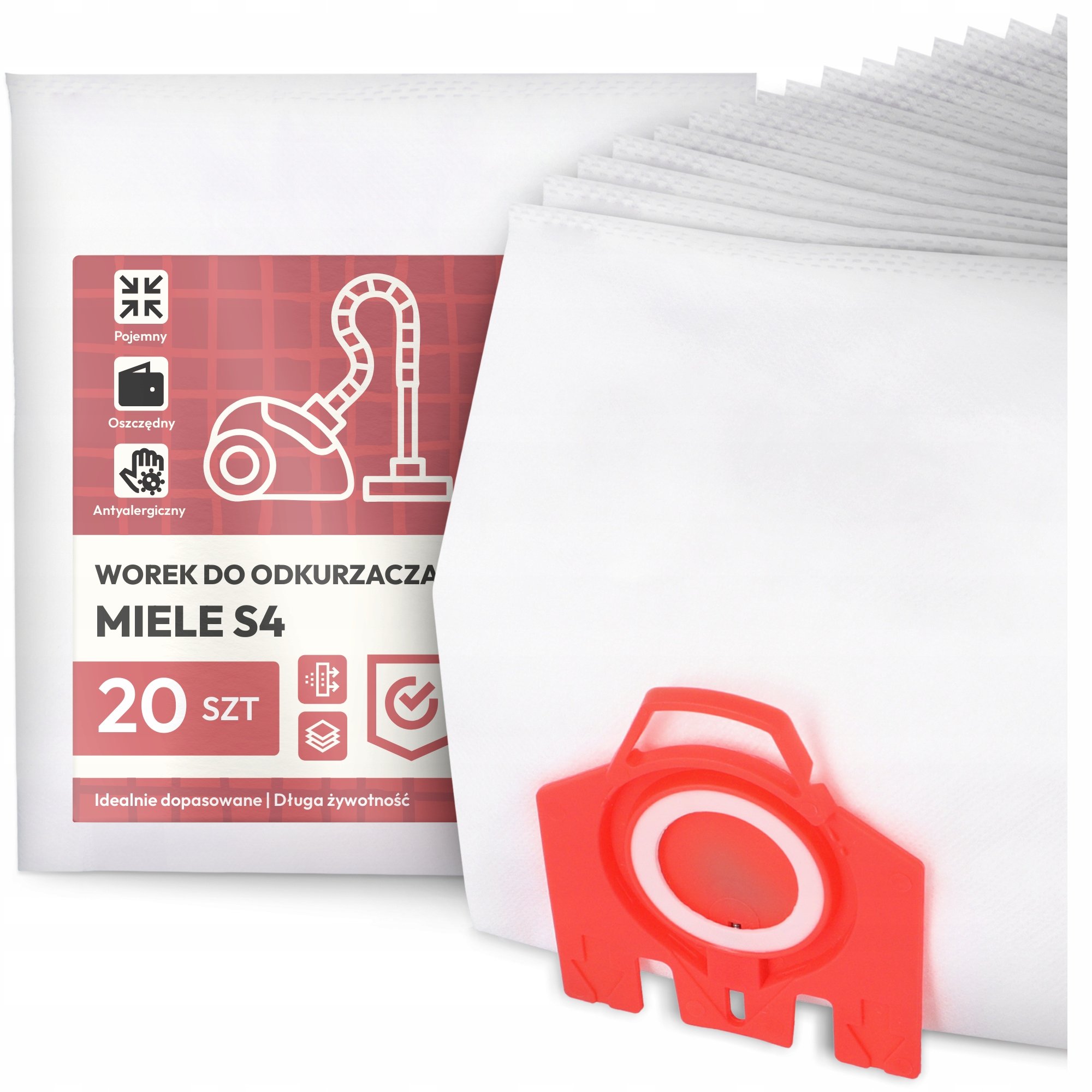 20x Worek do Odkurzacza Miele S4 Syntetyczny Duży Mocny Torba Worki G9