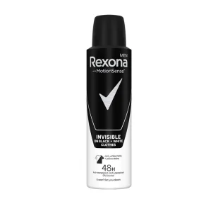 Rexona Men Invisible Black&White deo spray 200 - Dezodoranty i antyperspiranty męskie - miniaturka - grafika 1