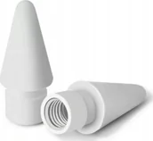 Akcesoria do tabletów i e-booków - QIKtech końcówka rysik TIP Końcówki Do Rysowania Dla Apple Pencil Tip 1 2 Do iPad biały - miniaturka - grafika 1