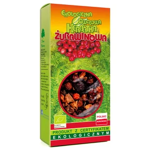 Herbatka Żurawinowa EKO 100 g Dary Natury - Herbata - miniaturka - grafika 1
