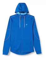 Kurtki męskie - FILA Roviogo Slim Fit Hood męska kurtka sportowa, Lapis Blue, L - miniaturka - grafika 1