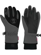 Rękawiczki dla dzieci - Trollkids Rękawice funkcyjne "Trolltunga" w kolorze szarym - miniaturka - grafika 1