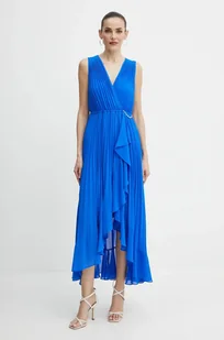 Morgan sukienka ROSYTA kolor fioletowy maxi rozkloszowana ROSYTA - Sukienki - miniaturka - grafika 1