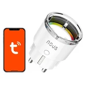 Systemy inteligentnych domów - Nous Inteligentne gniazdo wifi smart A1 - miniaturka - grafika 1