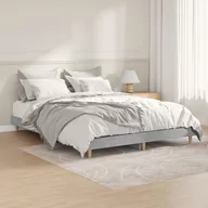 Łóżka - Rama łóżka, szarość betonu, 90x190 cm, materiał drewnopochodny Lumarko! - miniaturka - grafika 1