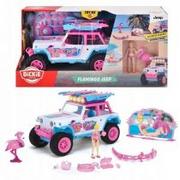 Samochody i pojazdy dla dzieci - Dickie Playlife Samochód Jeep Pink Drivez Flamingo 22cm 4006333075384 - miniaturka - grafika 1