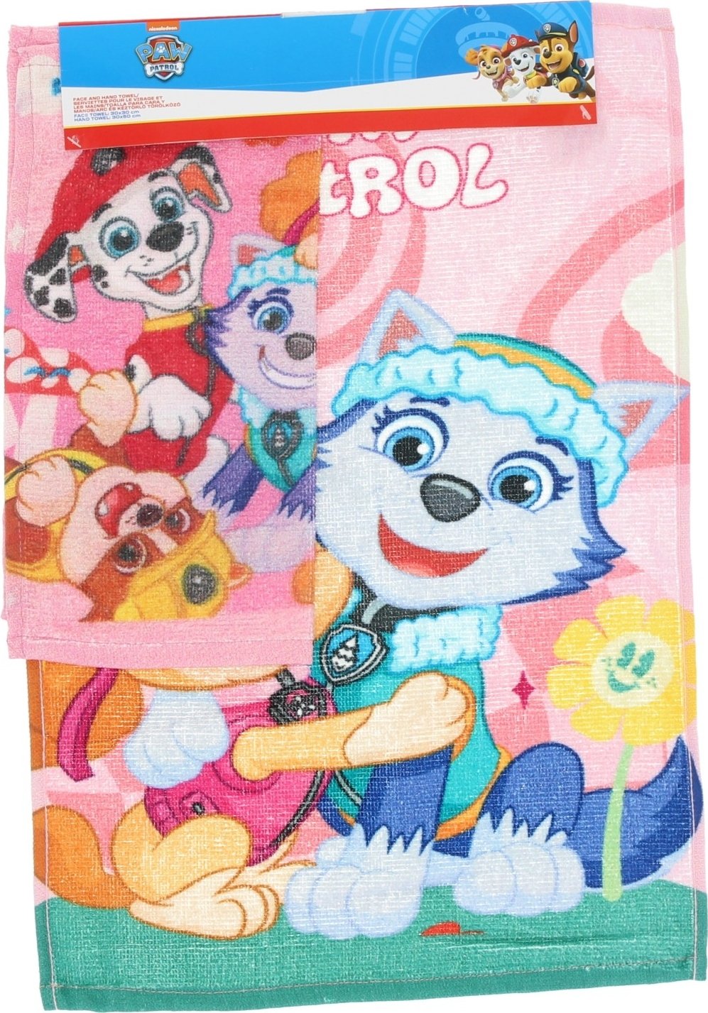 Ręcznik Paw Patrol + ręcznik kąpielowy dla dzieci