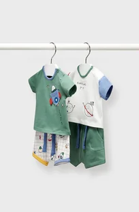 Mayoral Newborn Komplet niemowlęcy (2-pack) kolor zielony - Komplety dla niemowląt - miniaturka - grafika 1