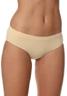 Bielizna sportowa damska - Brubeck Figi damskie Hipster HI00043A Comfort Cotton beżowe r. S - miniaturka - grafika 1