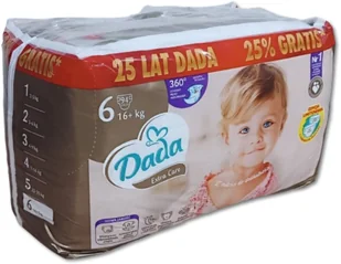 Pieluchy Dada Extra Care 6 BAG 16kg+ 94szt. - Pieluchy - miniaturka - grafika 1