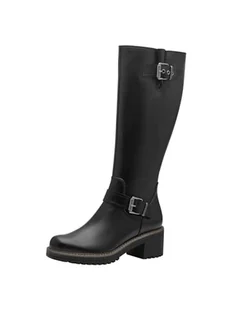Marco Tozzi Damskie długie buty 2-25604-43 modne kozaki, czarne, 37 EU, czarny, 37 EU - Kozaki damskie - miniaturka - grafika 1