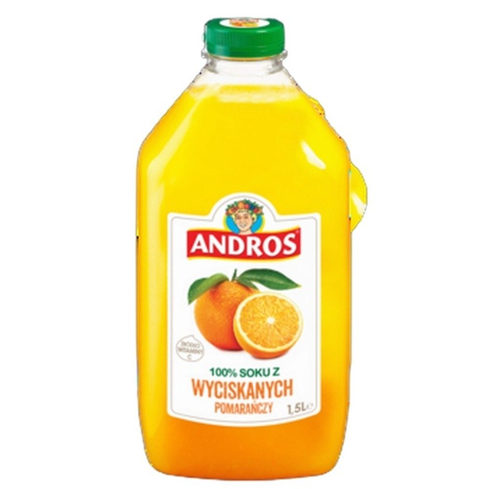 Andros Sok z pomarańczy 1,5 l