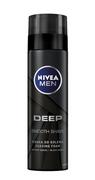 Kosmetyki do golenia - Nivea Men Deep Pianka do golenia Smooth Shave 200 ml - miniaturka - grafika 1