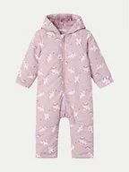 Kombinezony dla dzieci - NAME IT Kombinezon zimowy 13232548 Różowy Regular Fit - miniaturka - grafika 1