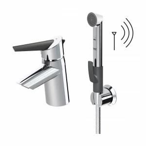 Oras 2713FGT OptimA bateria umywalkowa 230/5 V - Baterie umywalkowe - miniaturka - grafika 1