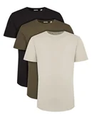 Koszulki męskie - Only & Sons Komplet 3 t-shirtów Jeff 22034548 Kolorowy Regular Fit - miniaturka - grafika 1