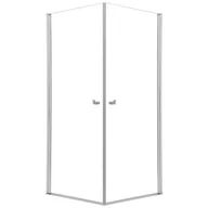 Kabiny prysznicowe - Kabina prysznicowa kwadratowa narożna Hooked 100x100x200 cm profile chromowane Sealskin - miniaturka - grafika 1