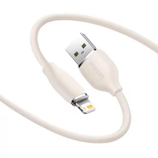 Baseus Baseus USB Lightning Jelly 2.4A 1,2m różowy CAGD000004 - Akcesoria do tabletów i e-booków - miniaturka - grafika 1