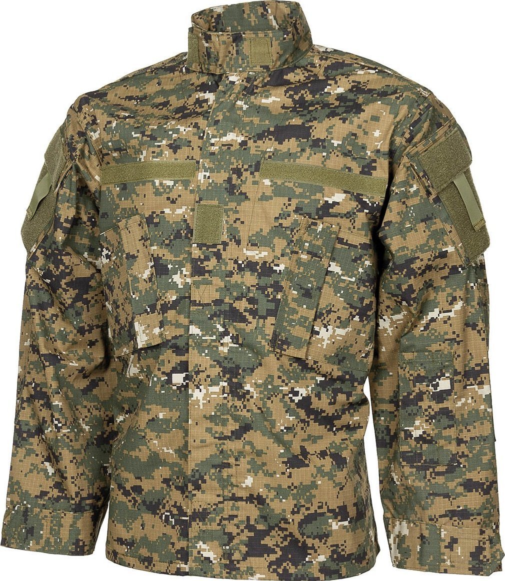 Kurtka męska MFH Kurtka polowa ACU Rip Stop digital woodland XXL