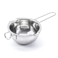 Miski i półmiski - Tadar Miska do Rozpuszczania Czekolady w Kąpieli Wodnej Naczynie Tygielek 400 ml Stal Nierdzewna - miniaturka - grafika 1