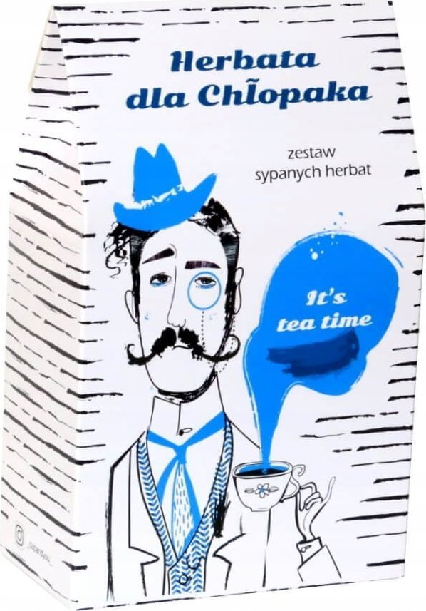 Cup&You Ciekawy upominek dla mężczyzny 10 herbat w torebce