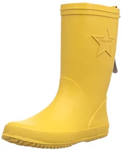 Bisgaard Unisex dziecięce kalosze Rubber Boot Star gumowe, czerwone, 30 EU, żółty - Gelb 80 Yellow - 31 EU Schmal - Kalosze damskie - miniaturka - grafika 1