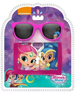 Akcesoria i dodatki do ubrań dla dzieci - Disney - Shimmer and Shine Set Okulary przeciwsłoneczne + portfel, SH17084 - grafika 1