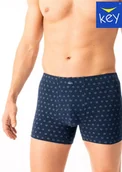 Majtki męskie - SZORTY KEY MXH-612 B25 GR (kolor granat, rozmiar XL) - miniaturka - grafika 1