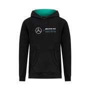 Bluzy dla chłopców - Bluza dziecięca Logo Hoodie Mercedes AMG F1 2023 - miniaturka - grafika 1