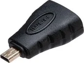 Kable - Adapter AV Akasa HDMI Micro - HDMI czarny (AK-CBHD22-BK) - miniaturka - grafika 1