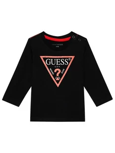 Guess Bluzka L84I29 K8HM0 Czarny Regular Fit - Bluzy dla chłopców - miniaturka - grafika 1