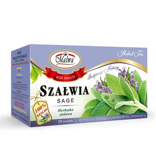 Malwa Herbata ziołowa Szałwia EX'20 - Herbata - miniaturka - grafika 1