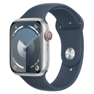 Apple Watch 9 GPS + Cellular 45mm Aluminium Sport S/M Granatowy - Smartwatch - miniaturka - grafika 1