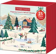 Ozdoby bożonarodzeniowe - Yankee Candle Kalendarz Adwentowy Książka Zestaw Apres Ski 24 x Świece - miniaturka - grafika 1