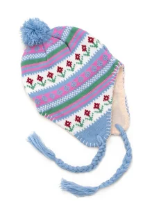 Czapka Kwiatowa Peruwianka - Czapki dla dzieci Czapka Kwiatowa Peruwianka - Czapki dla dzieci - miniaturka - grafika 1