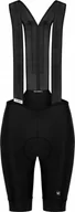 Spodnie rowerowe - Velcredo Spodenki rowerowe z szelkami bibsy damskie XS - miniaturka - grafika 1
