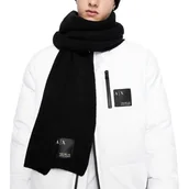 Apaszki i szaliki męskie - ARMANI EXCHANGE ORYGINALNY SZALIK MĘSKI - miniaturka - grafika 1