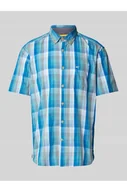 Koszule męskie - Koszula casualowa z kołnierzykiem typu button down - camel active - miniaturka - grafika 1